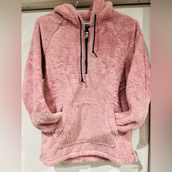 Victoria secret teddy bear HOODIE  size small NEW - Picture 8 of 10